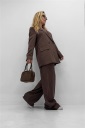 completo gessato blazer